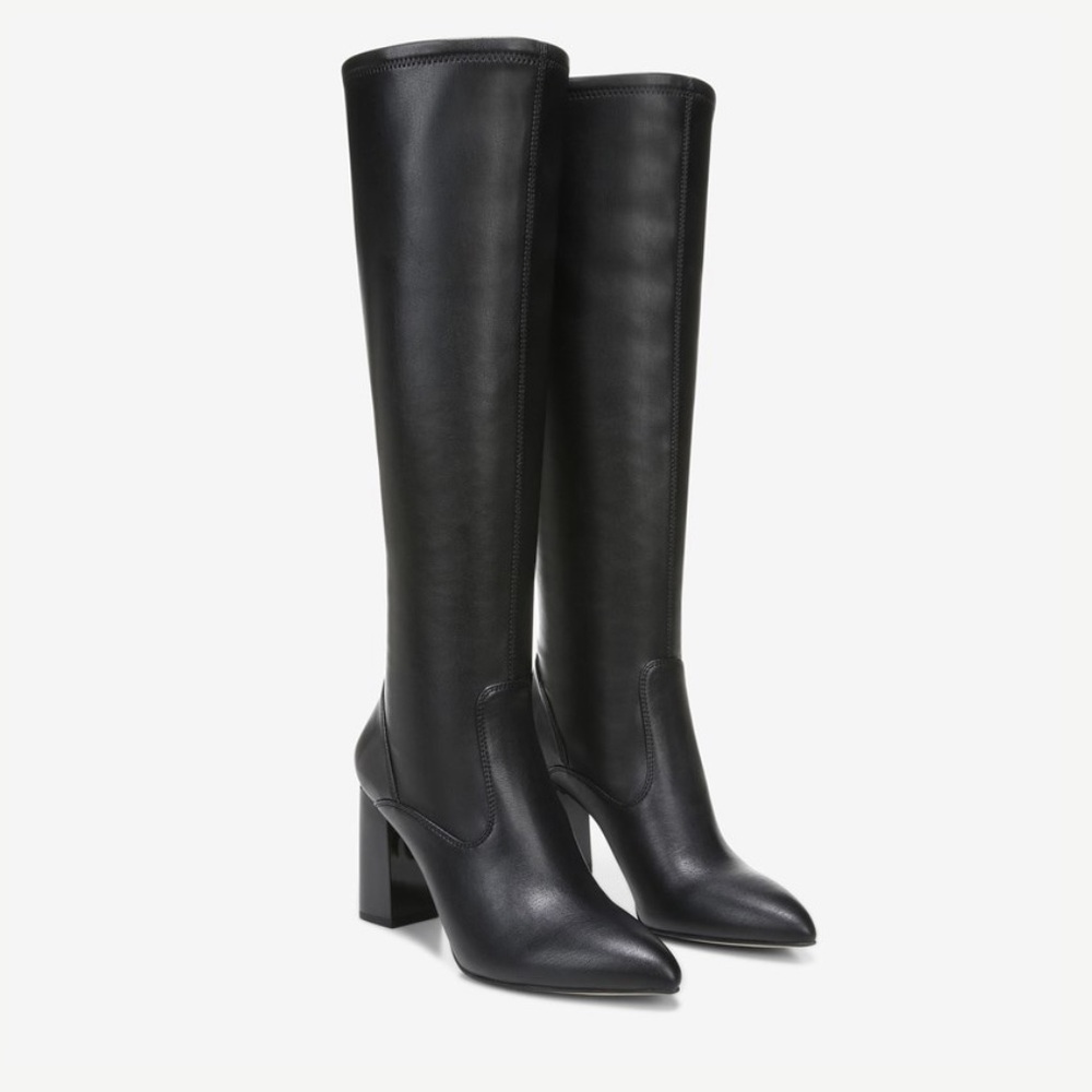Franco sarto Katherine knee high heel boots black
